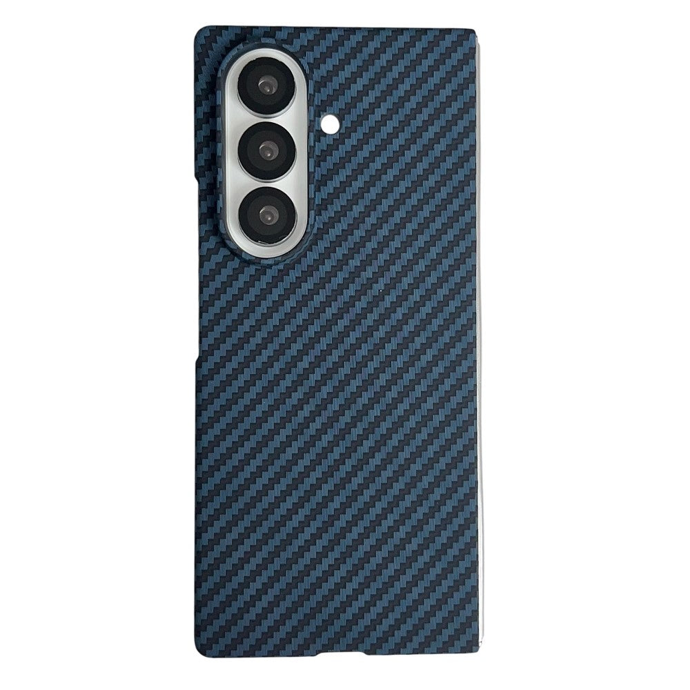 For Samsung Galaxy Z Fold8 Ultra Magnetic Case Carbon Fiber Texture PC Phone Cover with Screen Protector