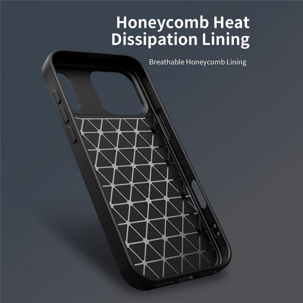 For iPhone 17 Pro Max Case Sliding Camera Cover Ring Kickstand PC + TPU Phone Shell with Tempered Glass Film