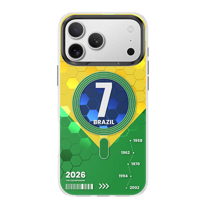 BENKS D3 for iPhone 17 Pro Magnetic Case Football Theme TPU Shockproof Phone Cover