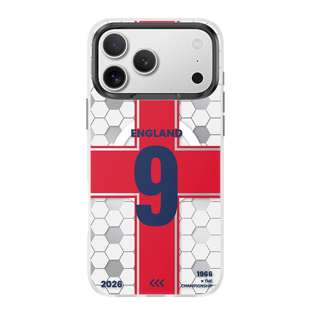 BENKS D3 for iPhone 17 Pro Magnetic Case Football Theme TPU Shockproof Phone Cover