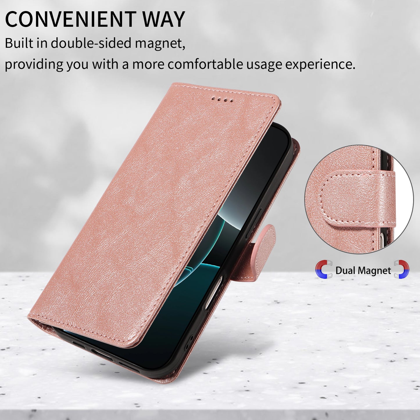 For iPhone 16 Pro Max Case with Wrist Strap RFID Blocking Wallet Cowhide Texture Leather Phone Cover