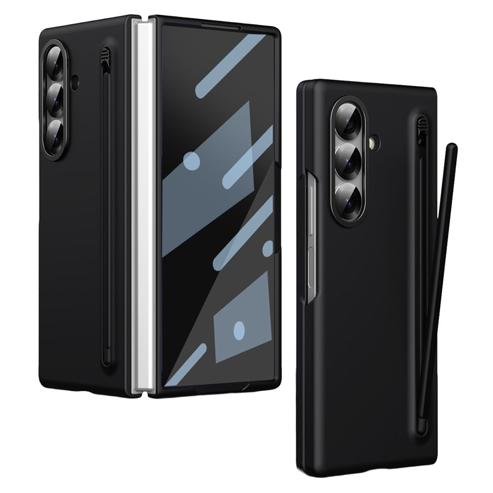 For Samsung Galaxy Z Fold8 Ultra Case Hard PC Protective Phone Cover with Tempered Glass Film and Stylus
