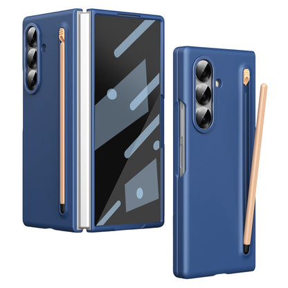 For Samsung Galaxy Z Fold8 Ultra Case Hard PC Protective Phone Cover with Tempered Glass Film and Stylus