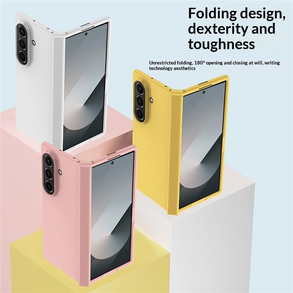 For Samsung Galaxy Z Fold8 Ultra Case Skin Feel PC Phone Cover with Hinge Protection