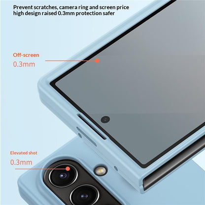 For Samsung Galaxy Z Fold8 Ultra Case Large Window Hard PC Phone Cover with Screen Film