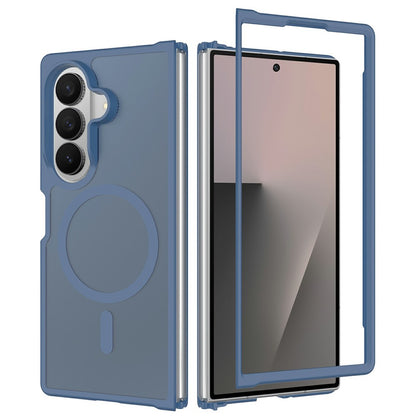 For Samsung Galaxy Z Fold8 Ultra Magnetic Case TPU Frame Acrylic Back Phone Cover Skin Touch