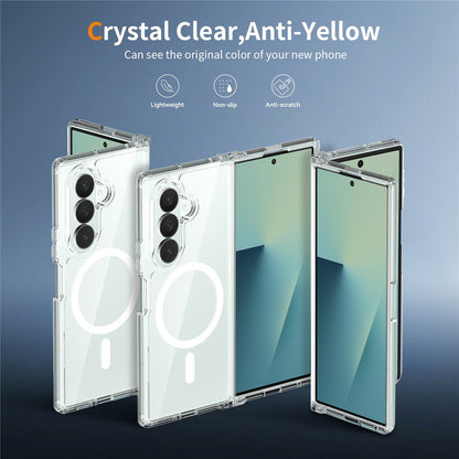 For Samsung Galaxy Z Fold8 Ultra Magnetic Case 2.0mm Scratch Resistant TPU + PC Phone Cover