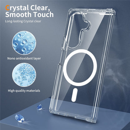 For Samsung Galaxy Z Fold8 Ultra Magnetic Case 2.0mm Scratch Resistant TPU + PC Phone Cover