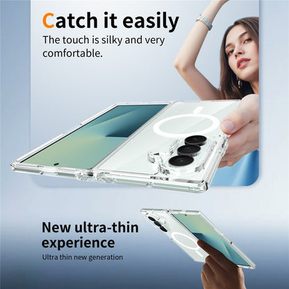 For Samsung Galaxy Z Fold8 Ultra Magnetic Case 2.0mm Scratch Resistant TPU + PC Phone Cover