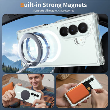 For Samsung Galaxy Z Fold8 Ultra Magnetic Case 2.0mm Scratch Resistant TPU + PC Phone Cover