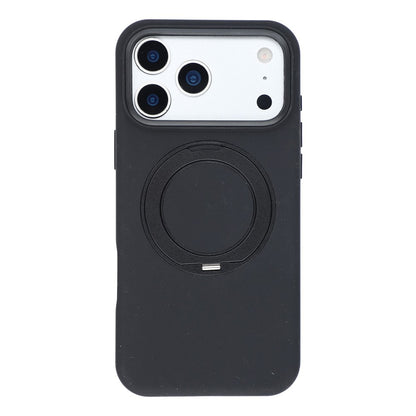 X-LEVEL for iPhone 17 Pro Max Magnetic Case Rotating Kickstand Silicone + Tech Fabric Scratch-Resistant Phone Cover