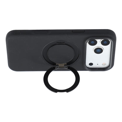 X-LEVEL for iPhone 17 Pro Max Magnetic Case Rotating Kickstand Silicone + Tech Fabric Scratch-Resistant Phone Cover