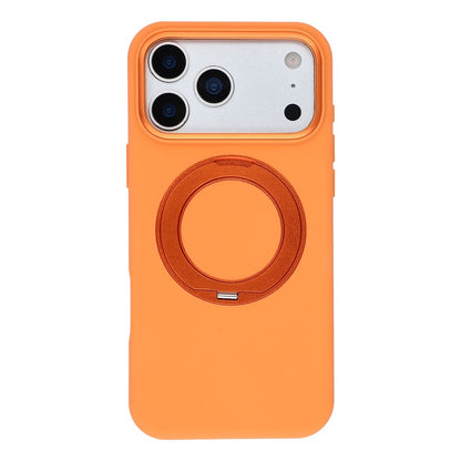 X-LEVEL for iPhone 17 Pro Max Magnetic Case Rotating Kickstand Silicone + Tech Fabric Scratch-Resistant Phone Cover