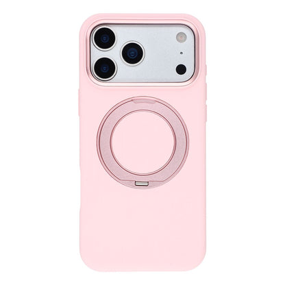 X-LEVEL for iPhone 17 Pro Max Magnetic Case Rotating Kickstand Silicone + Tech Fabric Scratch-Resistant Phone Cover