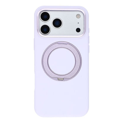 X-LEVEL for iPhone 17 Pro Magnetic Case Rotating Kickstand Silicone + Tech Fabric Scratch-Resistant Phone Cover