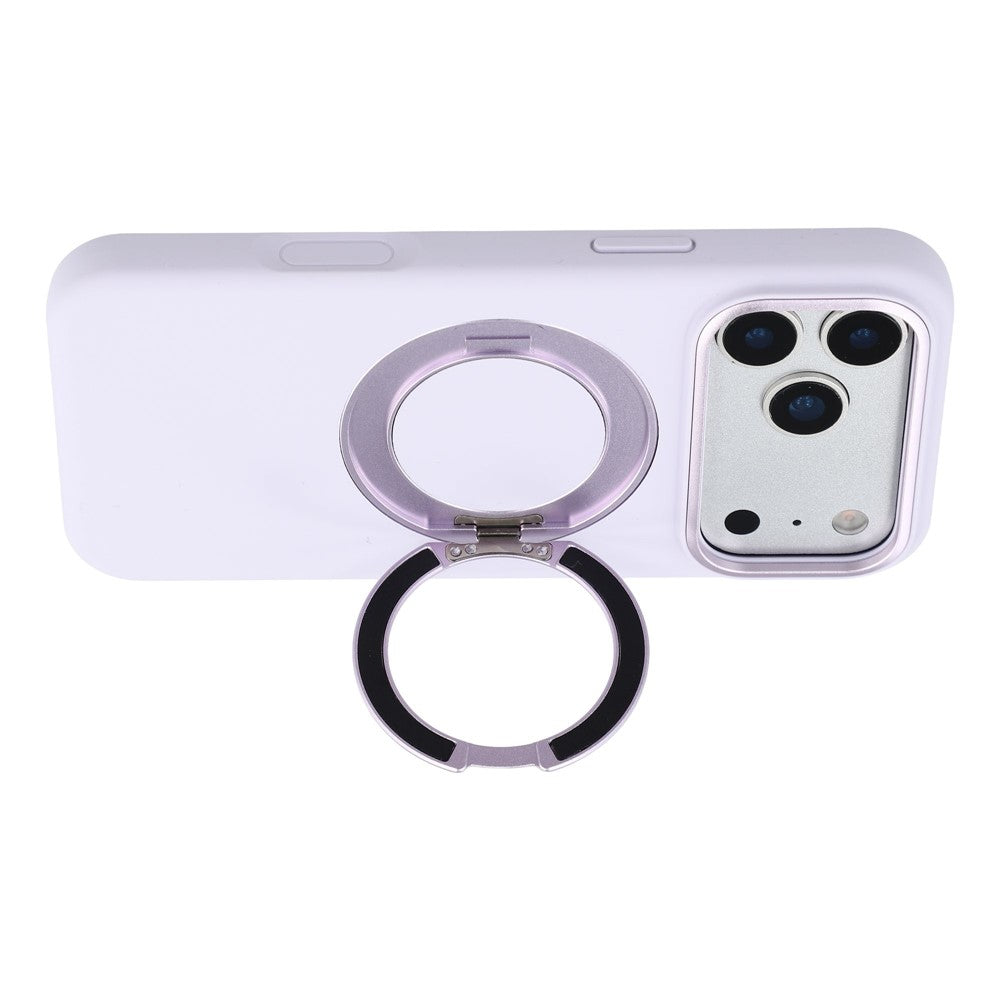 X-LEVEL for iPhone 17 Pro Magnetic Case Rotating Kickstand Silicone + Tech Fabric Scratch-Resistant Phone Cover