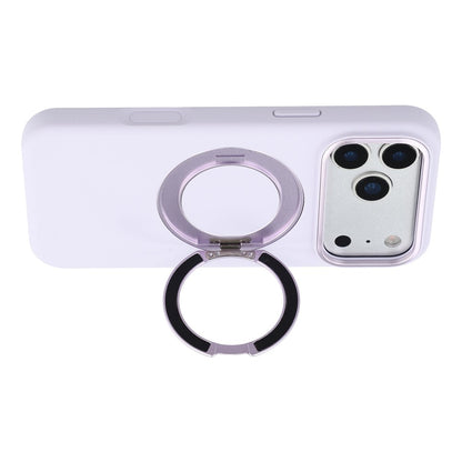 X-LEVEL for iPhone 17 Pro Magnetic Case Rotating Kickstand Silicone + Tech Fabric Scratch-Resistant Phone Cover
