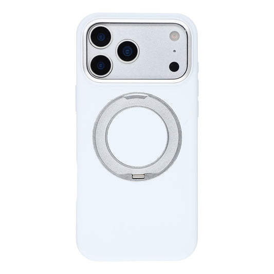 X-LEVEL for iPhone 17 Pro Magnetic Case Rotating Kickstand Silicone + Tech Fabric Scratch-Resistant Phone Cover