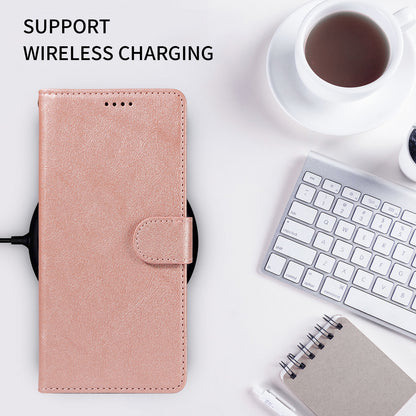 For Samsung Galaxy S25 Ultra Case with Wrist Strap RFID Blocking Wallet Cowhide Texture Leather Phone Cover