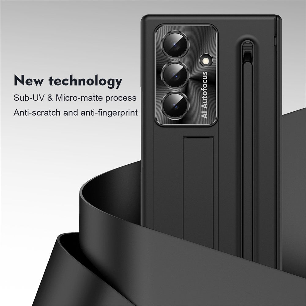 For Samsung Galaxy Z Fold8 Ultra Case Kickstand PC Cell Phone Cover with Screen Protector and Stylus Pen