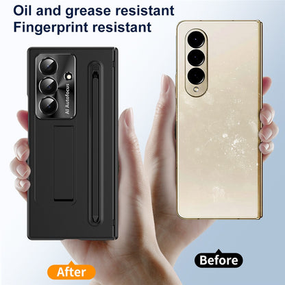 For Samsung Galaxy Z Fold8 Ultra Case Kickstand PC Cell Phone Cover with Screen Protector and Stylus Pen