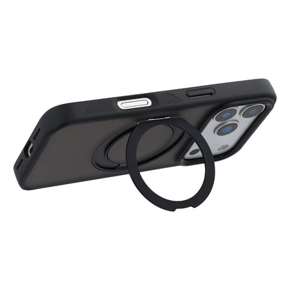 For iPhone 17 Pro Max Case Rotating Kickstand TPU + PC Anti-slip Matte Phone Back Cover