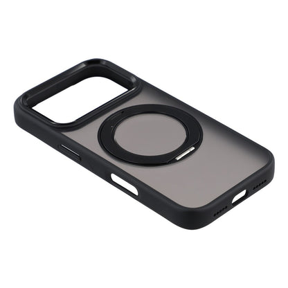 For iPhone 17 Pro Max Case Rotating Kickstand TPU + PC Anti-slip Matte Phone Back Cover