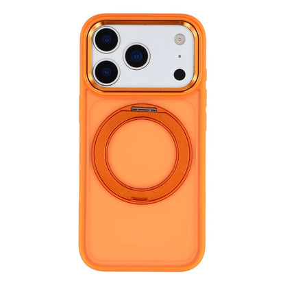 For iPhone 17 Pro Max Case Rotating Kickstand TPU + PC Anti-slip Matte Phone Back Cover