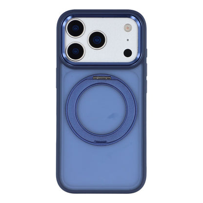 For iPhone 17 Pro Max Case Rotating Kickstand TPU + PC Anti-slip Matte Phone Back Cover