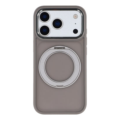 For iPhone 17 Pro Max Case Rotating Kickstand TPU + PC Anti-slip Matte Phone Back Cover