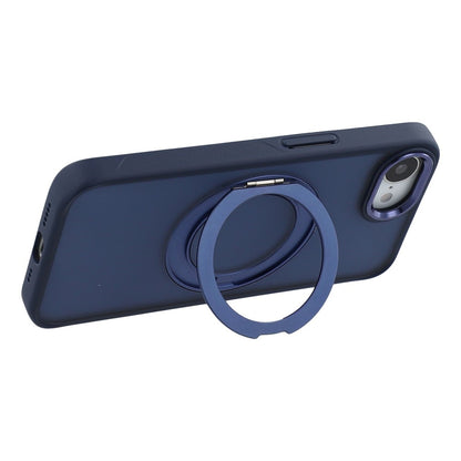 For iPhone 17e / 16e Case Rotating Kickstand TPU + PC Anti-slip Matte Phone Back Cover