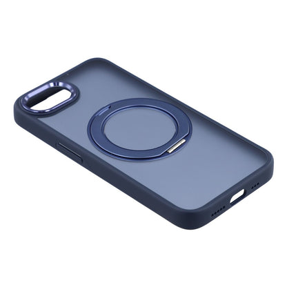 For iPhone 17e / 16e Case Rotating Kickstand TPU + PC Anti-slip Matte Phone Back Cover