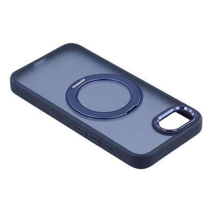 For iPhone 17e / 16e Case Rotating Kickstand TPU + PC Anti-slip Matte Phone Back Cover