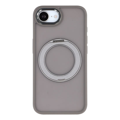 For iPhone 17e / 16e Case Rotating Kickstand TPU + PC Anti-slip Matte Phone Back Cover