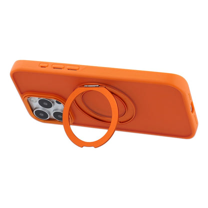 For iPhone 16 Pro Max Case Rotating Kickstand TPU + PC Anti-slip Matte Phone Back Cover
