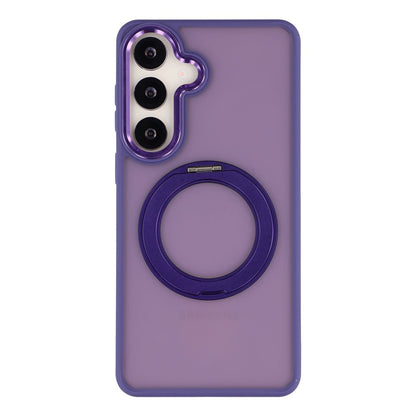 For Samsung Galaxy S26+ Case Rotating Kickstand TPU + PC Anti-slip Matte Phone Back Cover