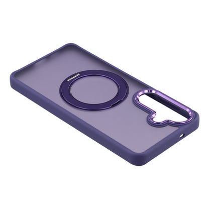 For Samsung Galaxy S26+ Case Rotating Kickstand TPU + PC Anti-slip Matte Phone Back Cover