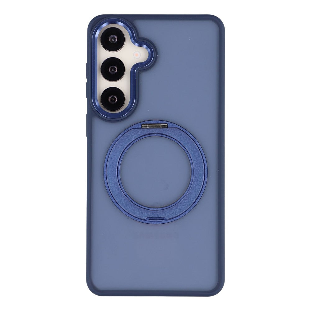 For Samsung Galaxy S26+ Case Rotating Kickstand TPU + PC Anti-slip Matte Phone Back Cover