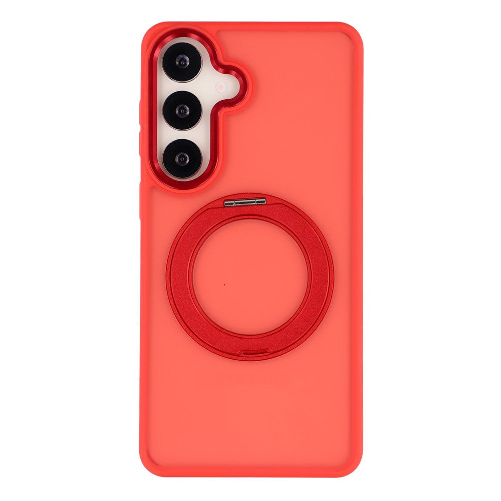 For Samsung Galaxy S26+ Case Rotating Kickstand TPU + PC Anti-slip Matte Phone Back Cover