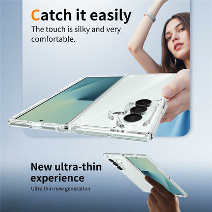 For Samsung Galaxy Z Fold8 Ultra Case Anti-Scratch TPU + Acrylic Clear Back Phone Cover