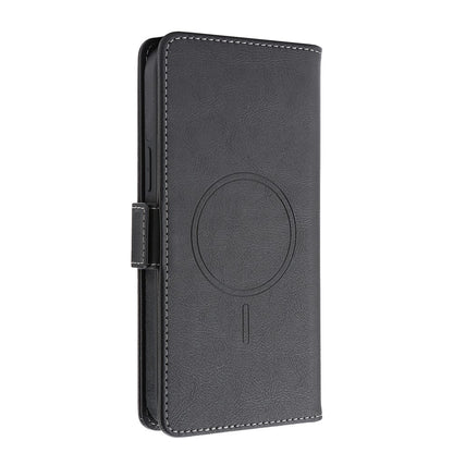 For iPhone 14 Plus Magnetic Case Detachable 2 in 1 Leather Wallet Phone Cover