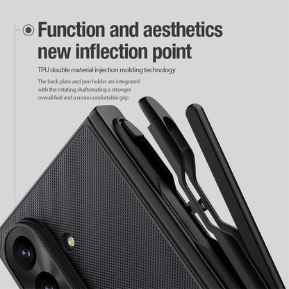 NILLKIN Super Frosted Shield Fold for Samsung Galaxy Z Fold8 Ultra Magnetic Case PC Matte Phone Cover with Stylus Pen