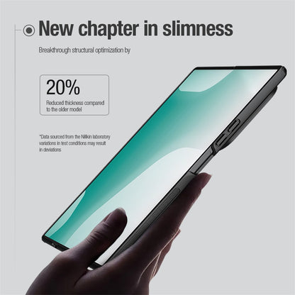 NILLKIN Super Frosted Shield Fold for Samsung Galaxy Z Fold8 Ultra Magnetic Case PC Matte Phone Cover with Stylus Pen