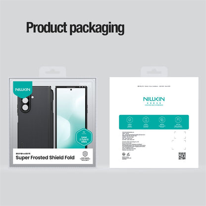 NILLKIN Super Frosted Shield Fold for Samsung Galaxy Z Fold8 Ultra Magnetic Case PC Matte Phone Cover with Stylus Pen