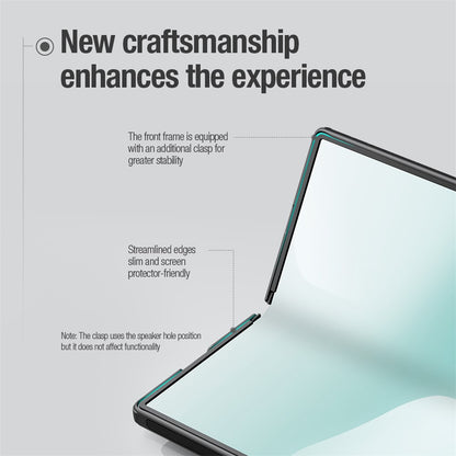NILLKIN Super Frosted Shield Fold for Samsung Galaxy Z Fold8 Ultra Magnetic Case PC Matte Phone Cover