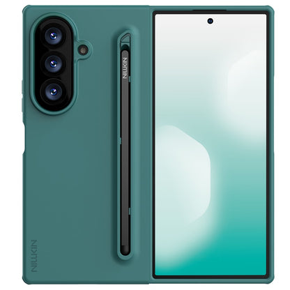 NILLKIN Flex Pure Fold Case for Samsung Galaxy Z Fold8 Ultra Silicone + PC Phone Cover with Stylus Pen