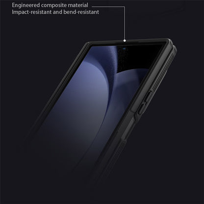NILLKIN CamShield Prop Magnetic Series For Samsung Galaxy Z Fold8 Ultra Case TPU PC Phone Cover with Clear Camera Lid