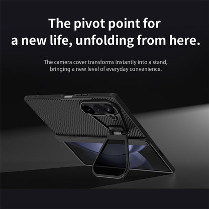 NILLKIN CamShield Prop Magnetic Series For Samsung Galaxy Z Fold8 Ultra Case TPU PC Phone Cover with Clear Camera Lid