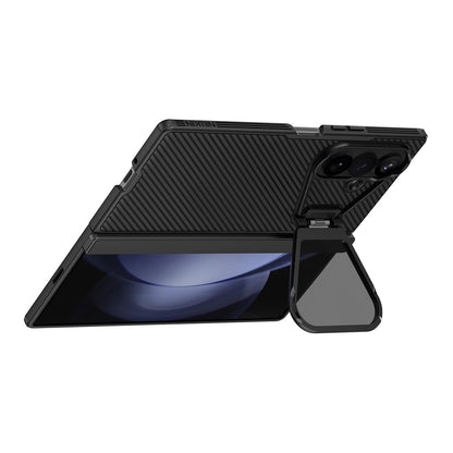 NILLKIN CamShield Prop Magnetic Series For Samsung Galaxy Z Fold8 Ultra Case TPU PC Phone Cover with Clear Camera Lid