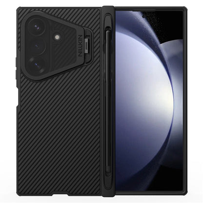 NILLKIN CamShield Prop Magnetic Series For Samsung Galaxy Z Fold8 Ultra Case PC Phone Cover with Clear Camera Lid   /   Stylus Pen